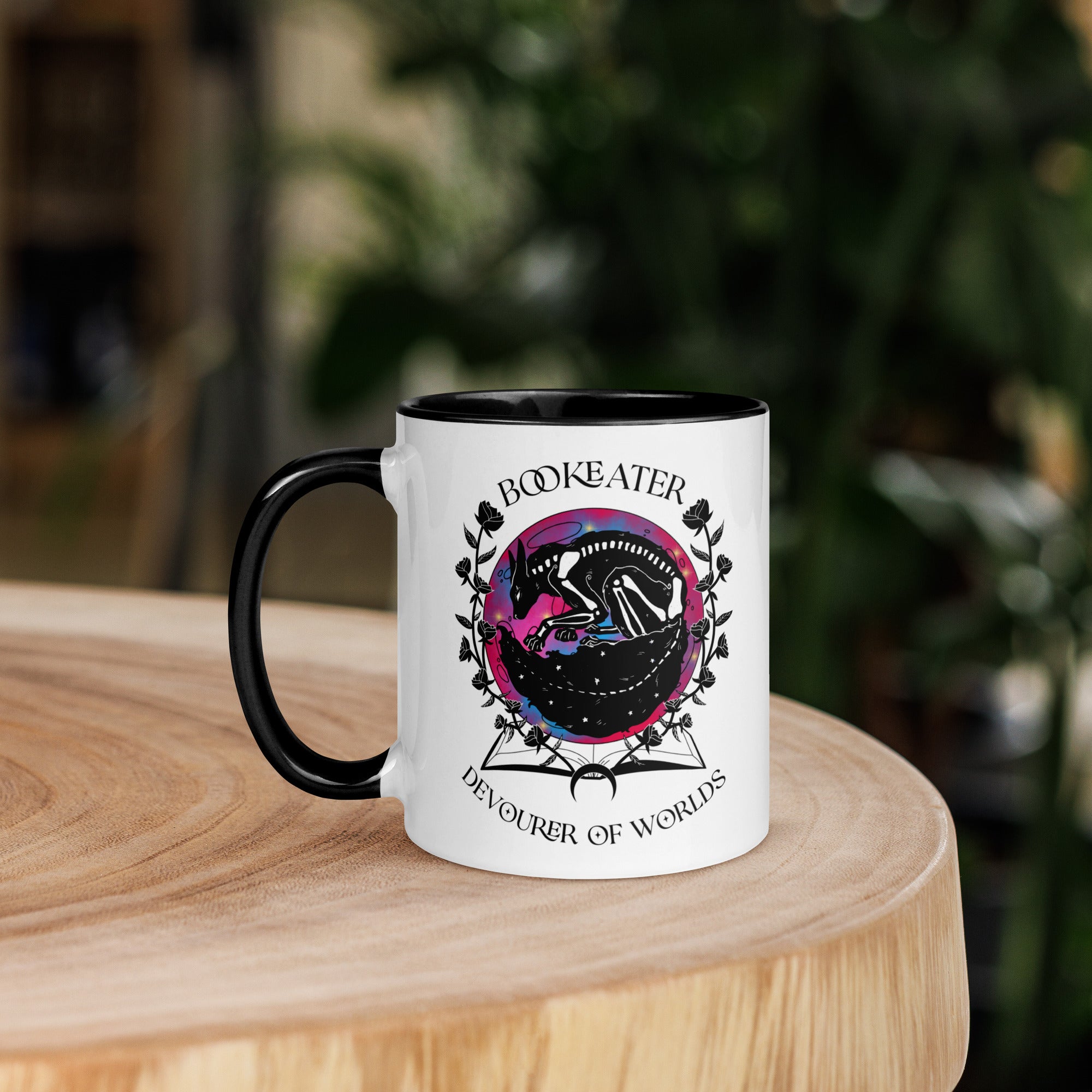 Bookeater: Devourer of Worlds – Fantasy Mug for Book Lovers (11 oz & 15 oz)